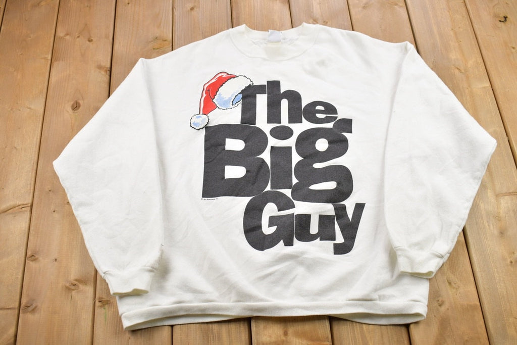 Vintage 1990s Santa Theme Christmas Sweater