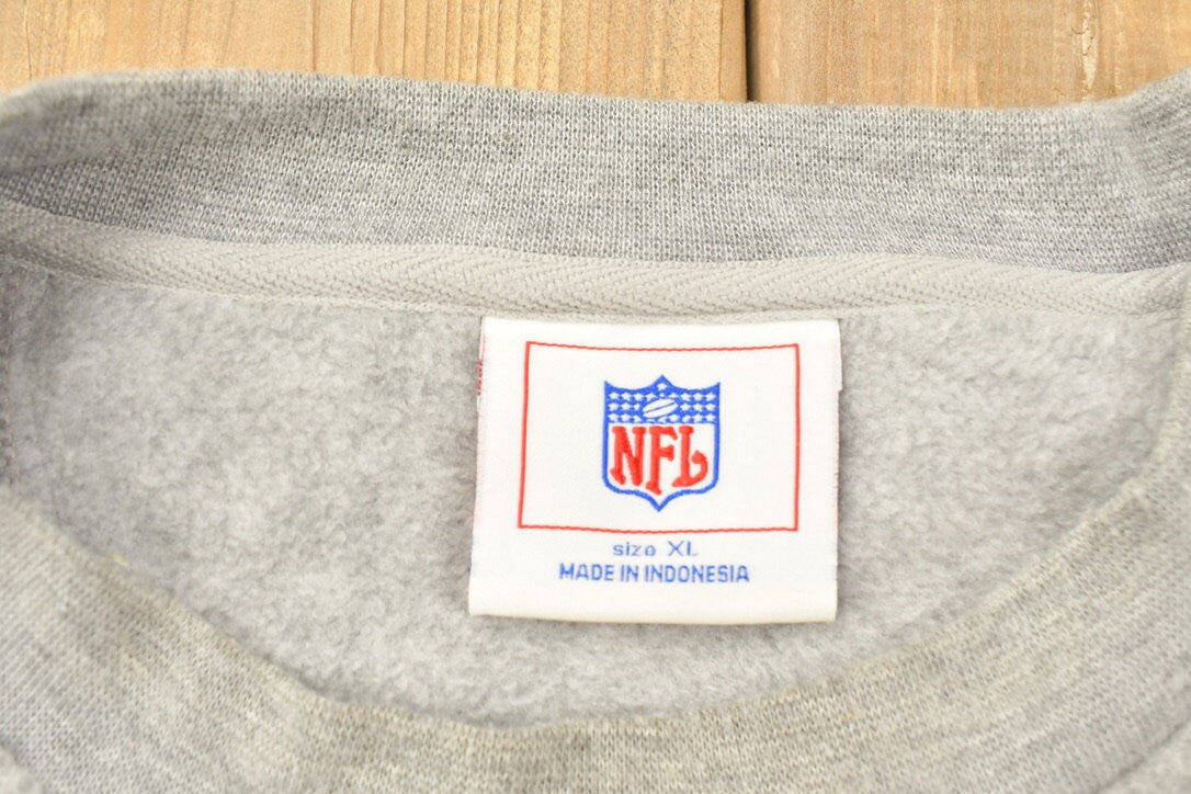 Vintage 1990s NFL Pittsburgh Steelers Fleece Crewneck Sweatshirt