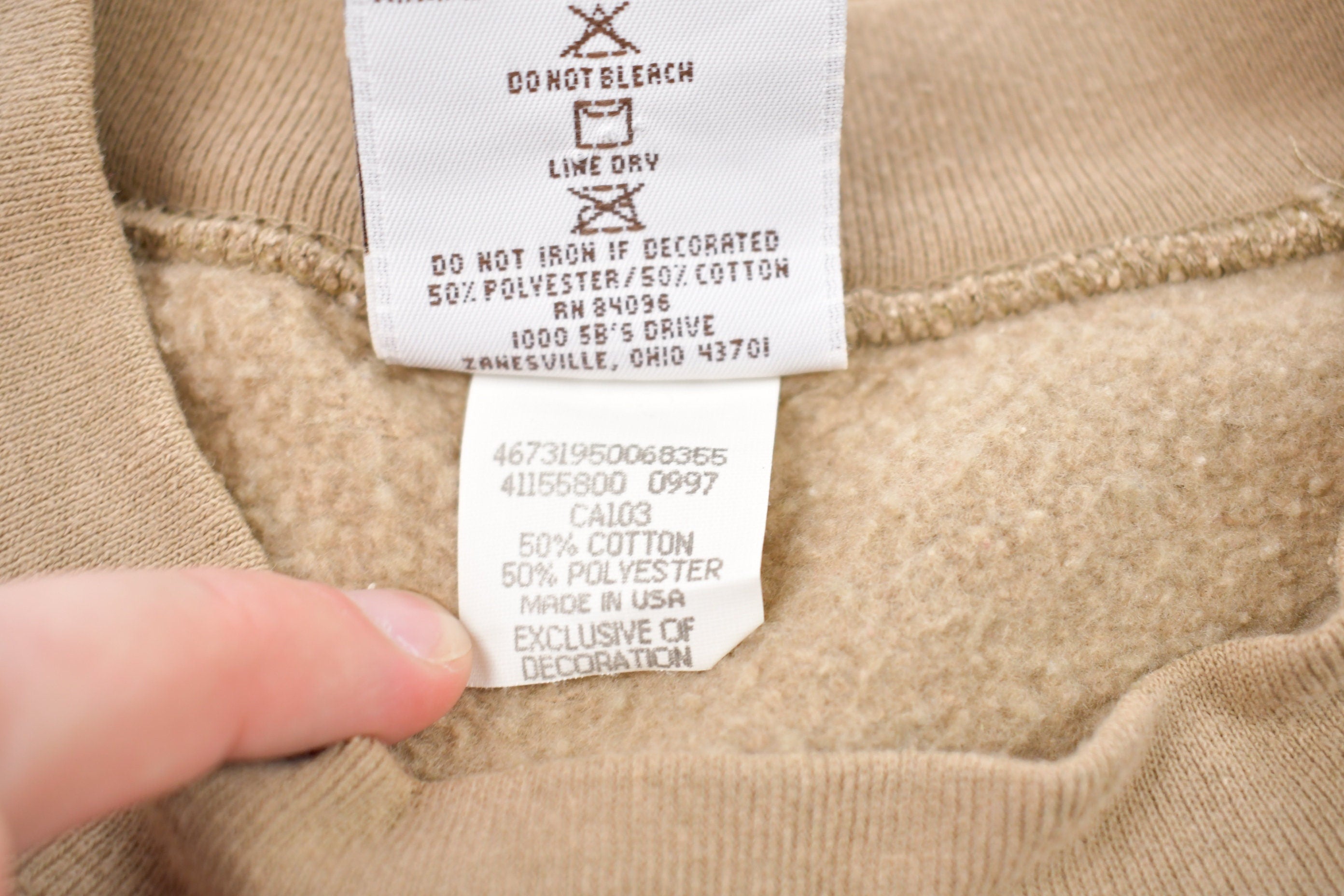 Vintage 1990s Handy Man Tool Theme Crewneck Sweatshirt