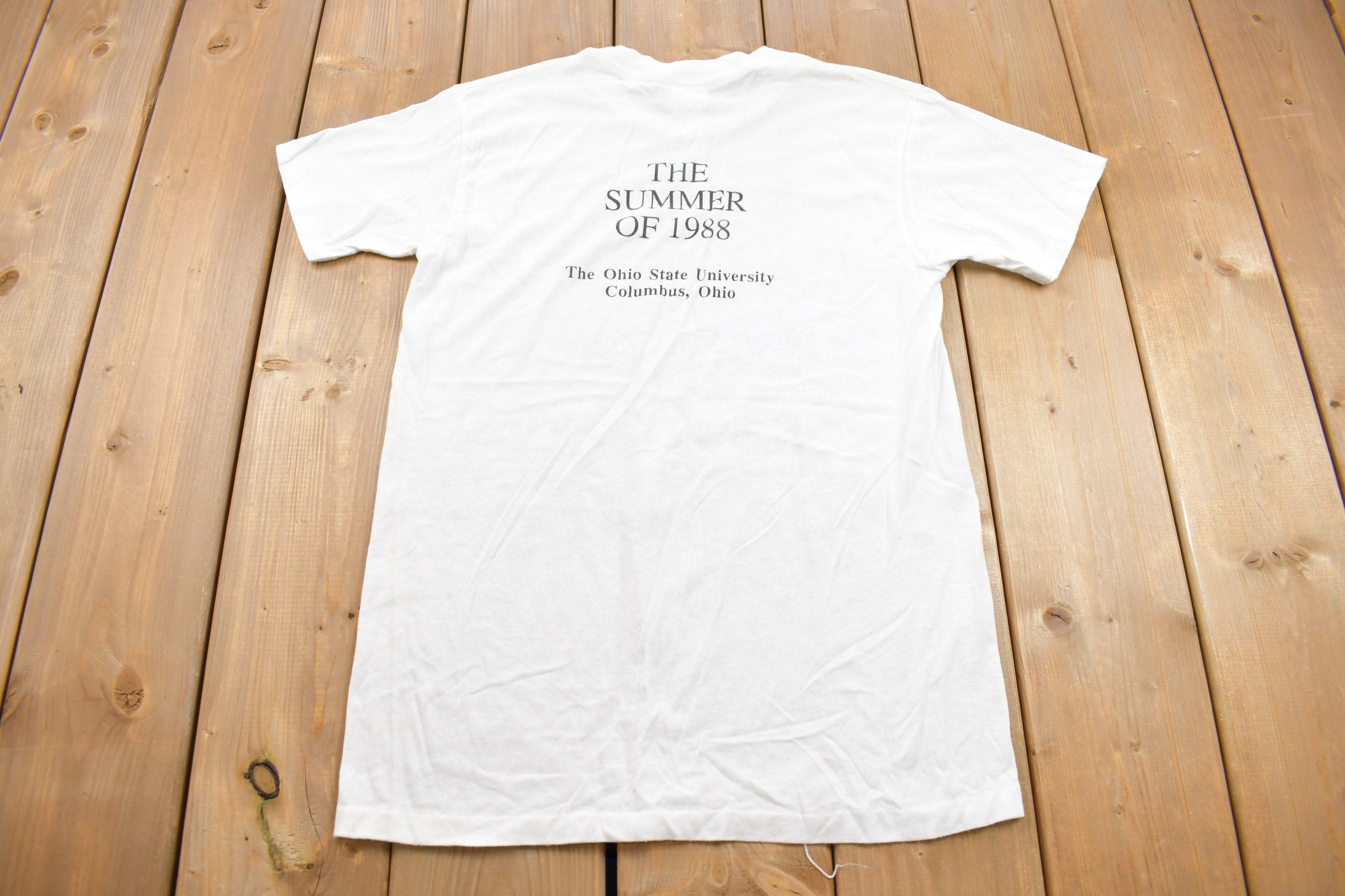 Vintage 1980s CPC Survivor Hugger Graphic T Shirt