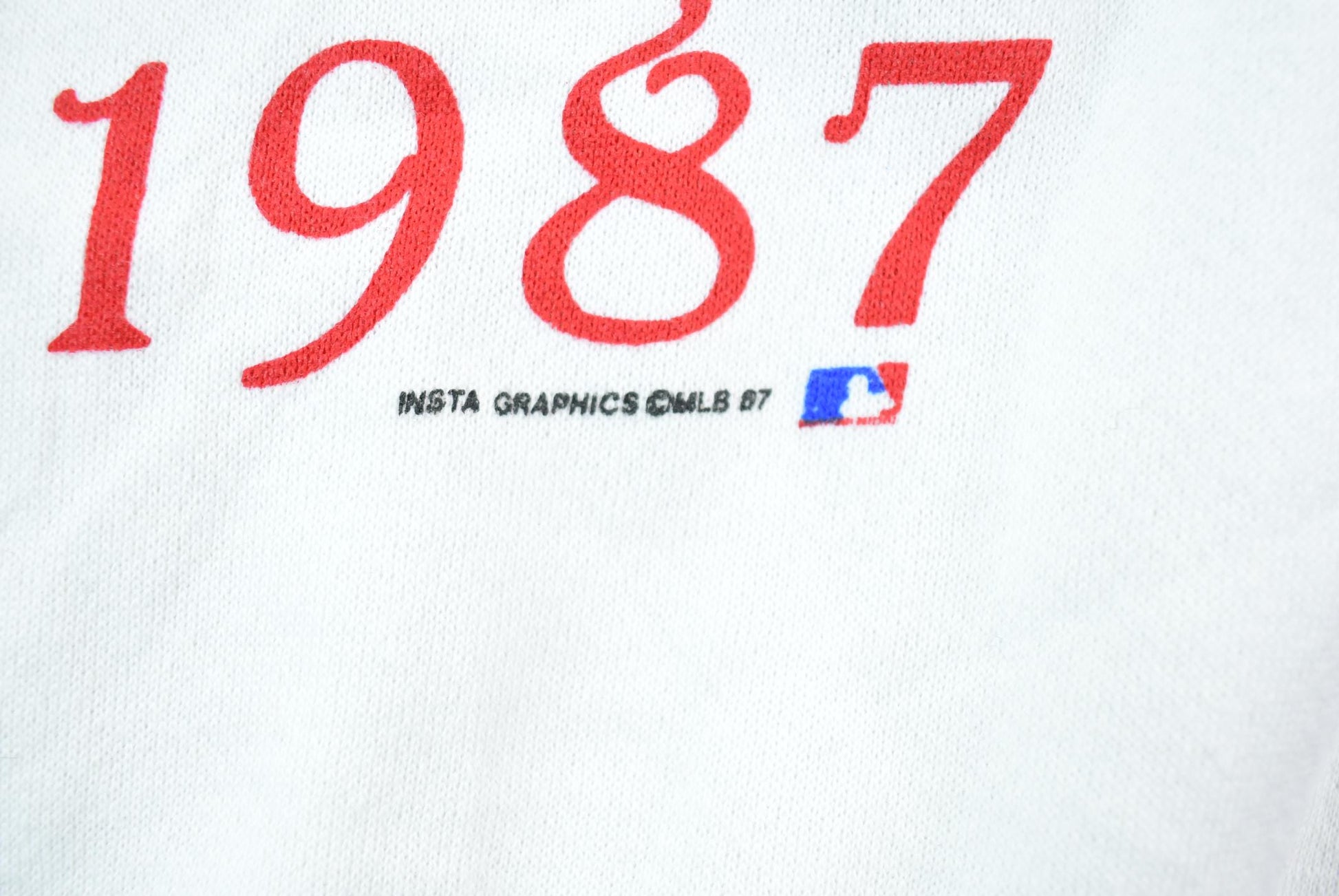 Vintage 1987 Minnesota Twins World Series Champions / MLB 87 / MLB Crewneck Sweatshirt / Made In USA / Baseball / Sportswear / Americana