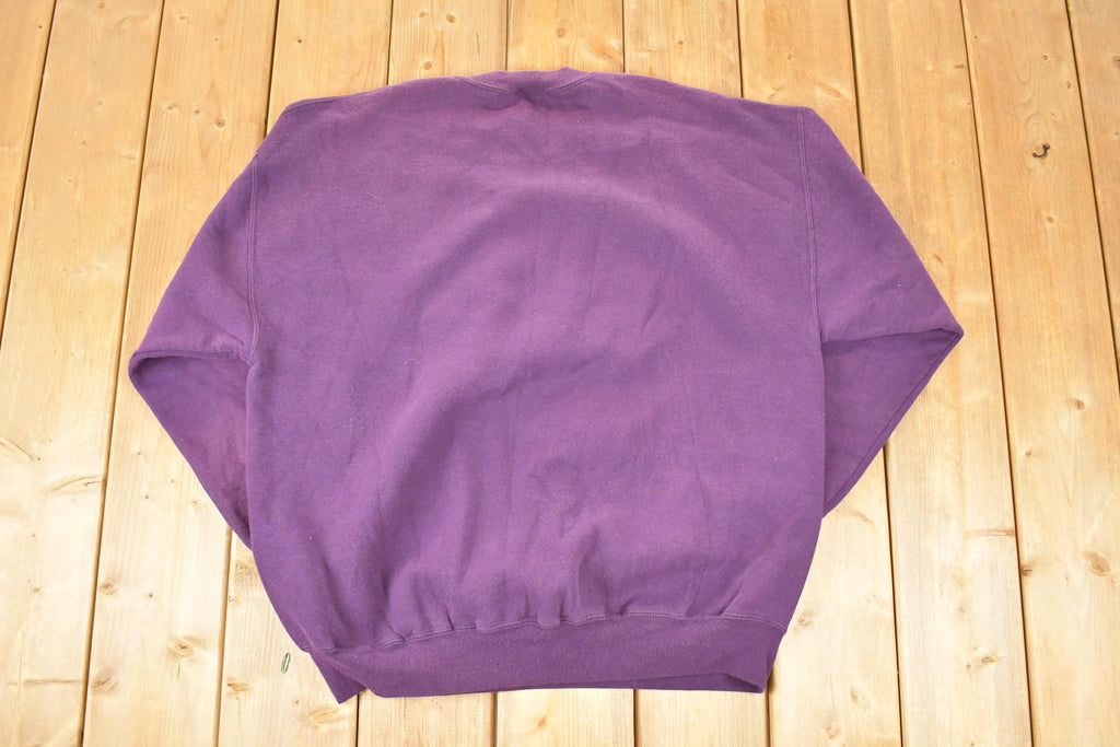 Vintage 1990s ATlanta Georgia Embroidered Crewneck Sweatshirt Men's XL