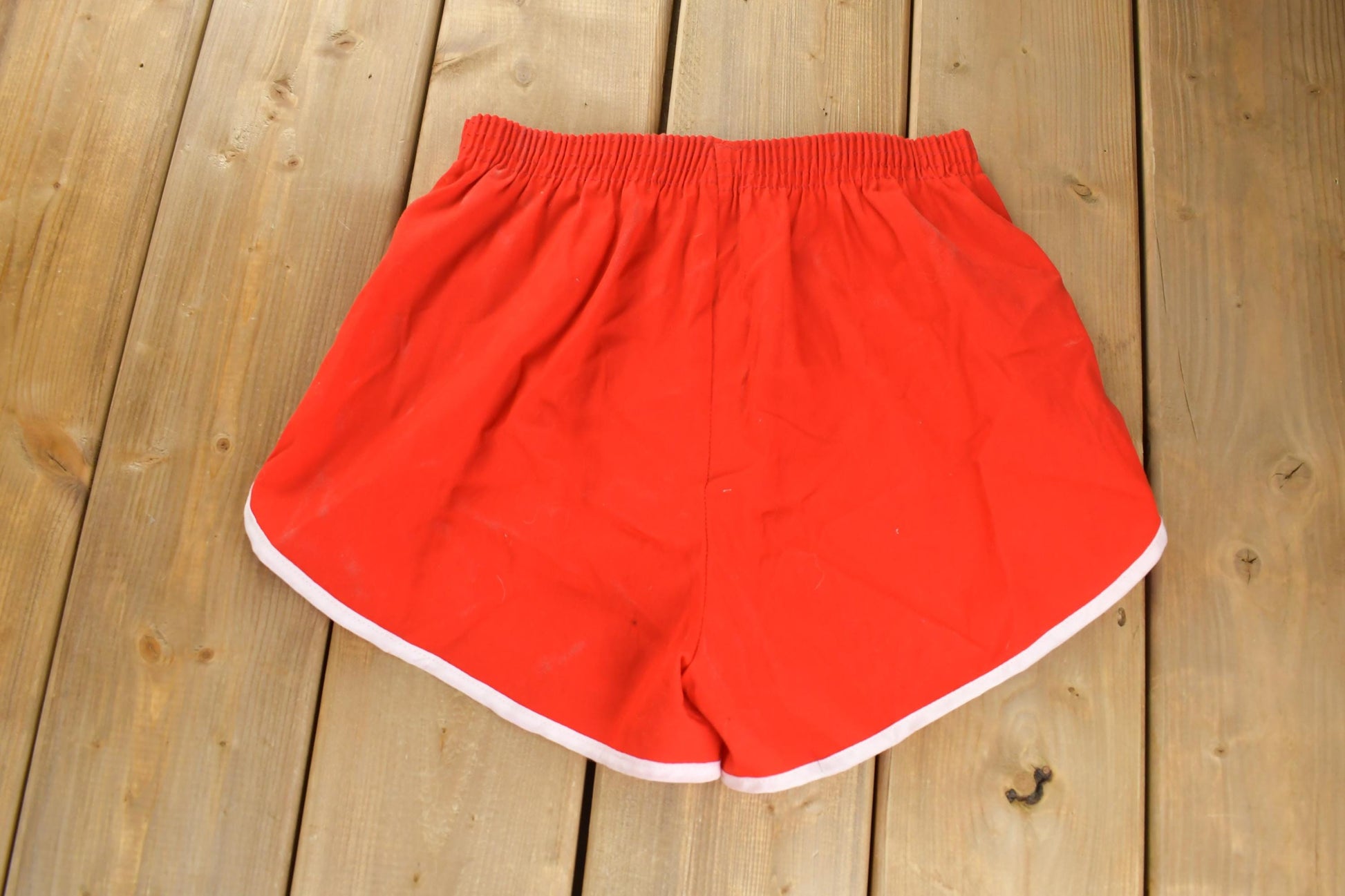 Vintage 1970s Tex A Sports Red Running Shorts Size M