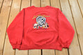 Vintage 1990s Looney Tunes Crewneck Sweatshirt Men's M / Embroidered / Cartoon Promo / Warner Bros