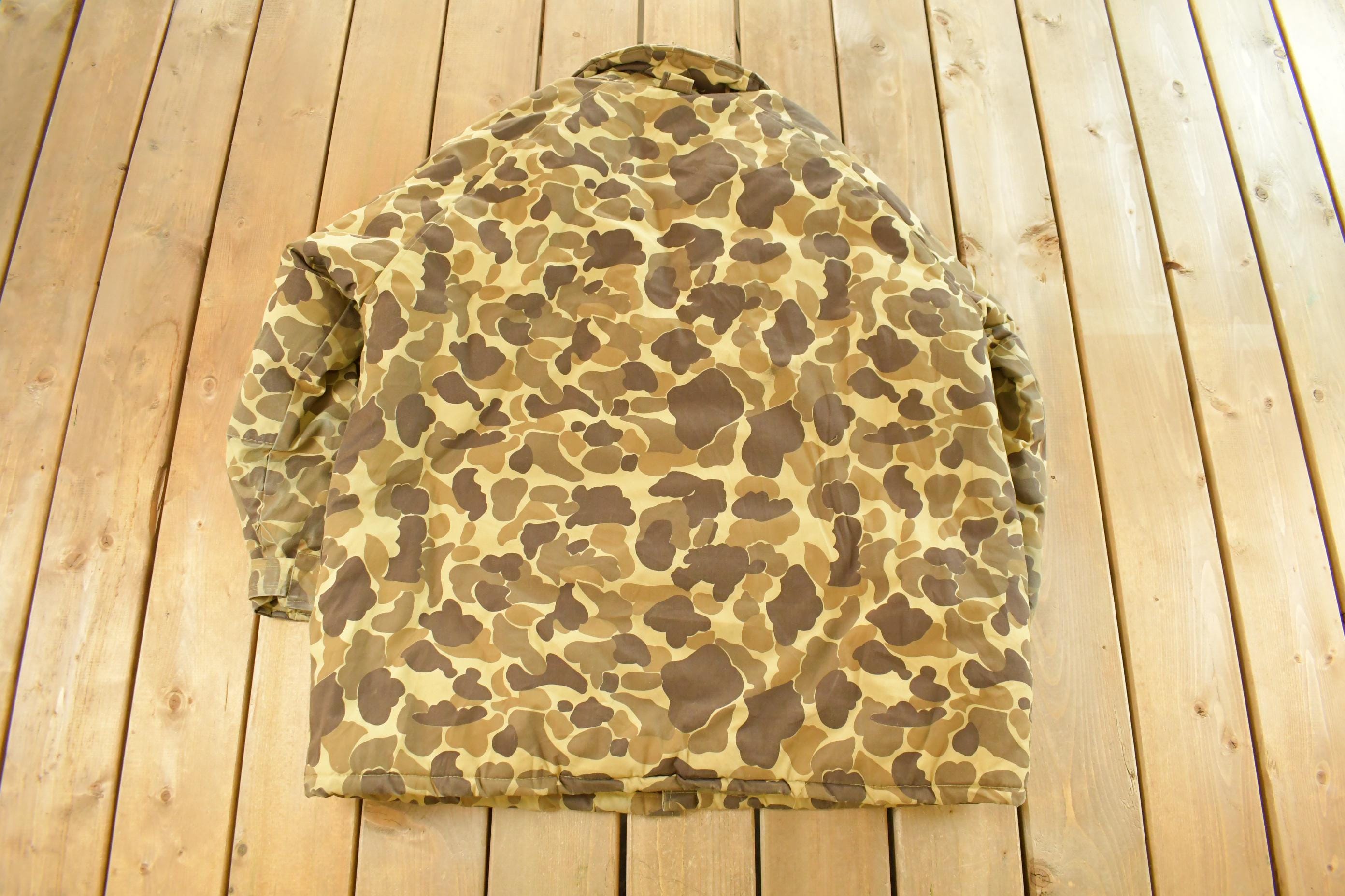 Vintage 90s Mountain Prairie Duck Camo Jacket Men's 3XL