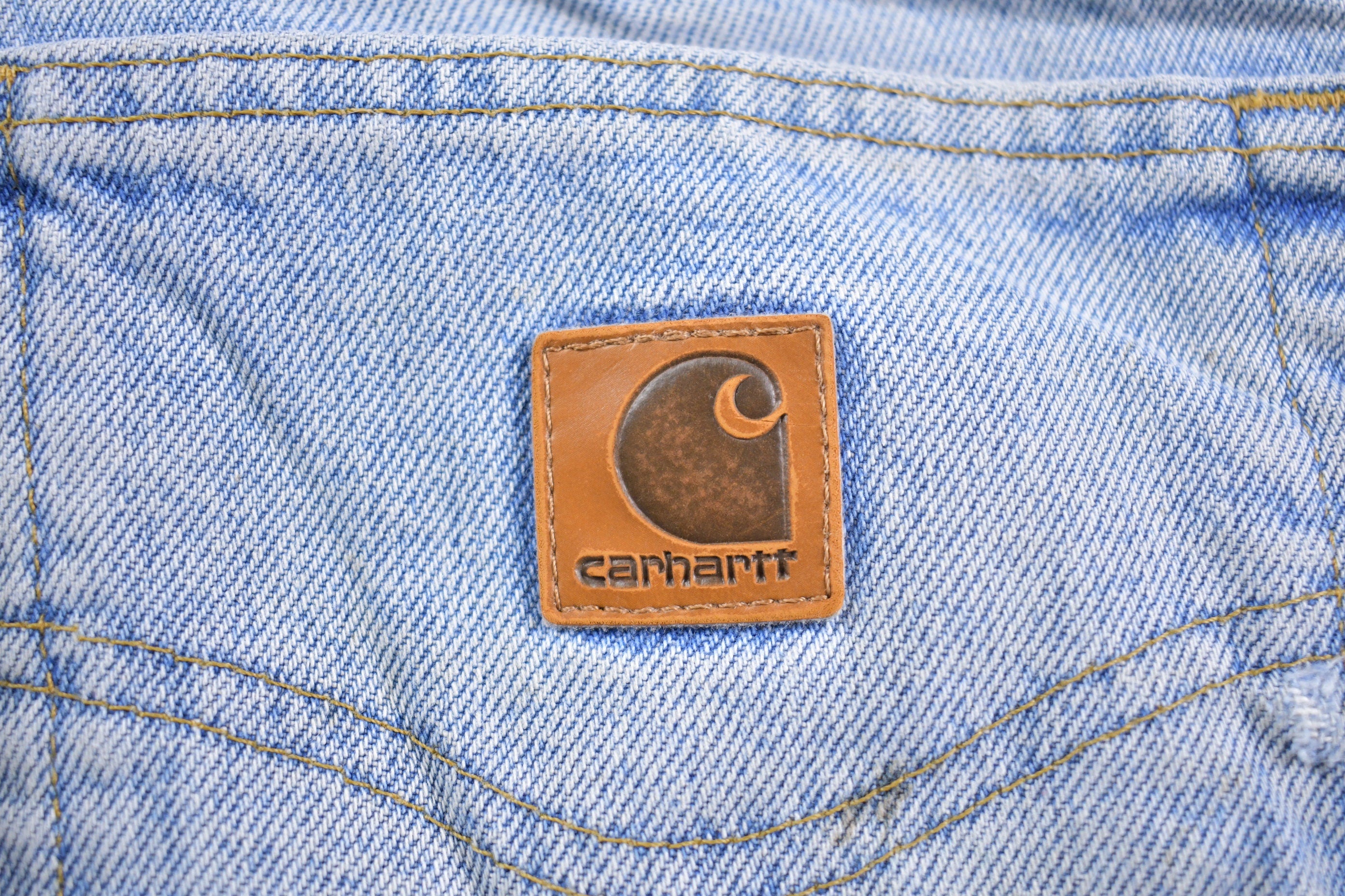 Vintage 1990s Distressed Carhartt Work Pants Size 33 x 29