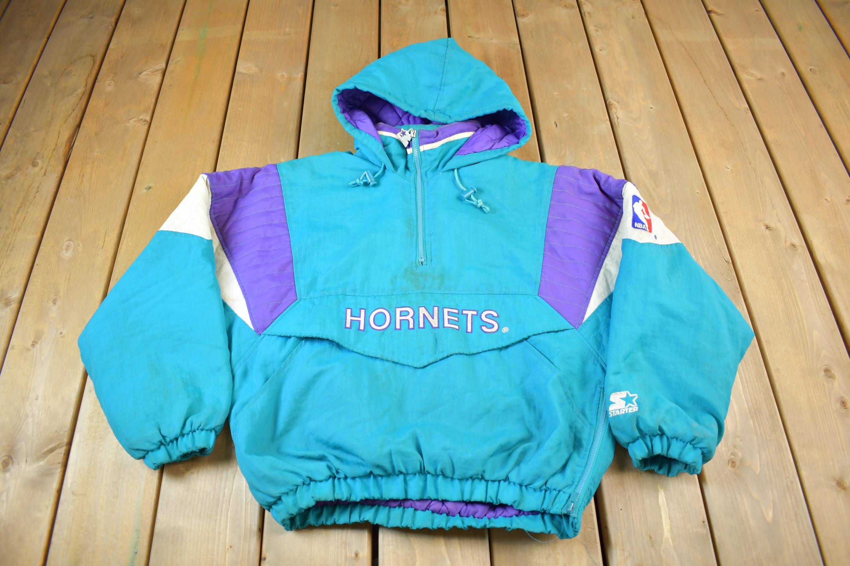 Vintage 1990s Charlotte Hornets NBA Starter Jacket