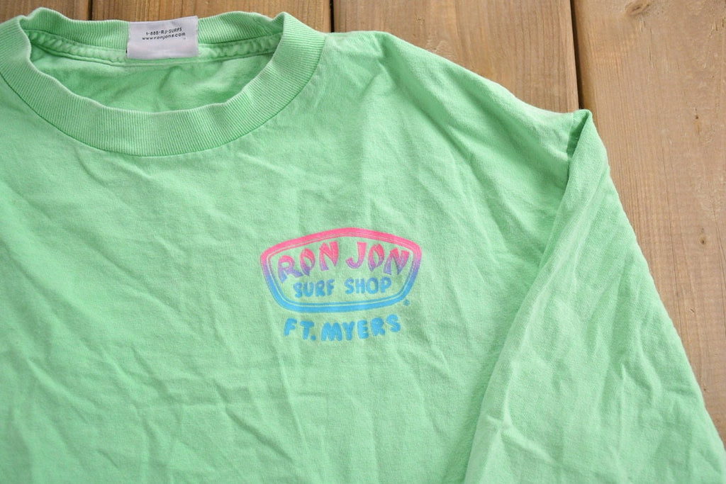 Vintage 1990s Ron Jon Surf Shop Long Sleeve T Shirt