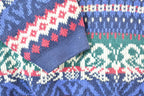 Vintage 1990s Cabin Creek Women's Knit Abstract Pattern Crewneck Sweater Womens XXL
