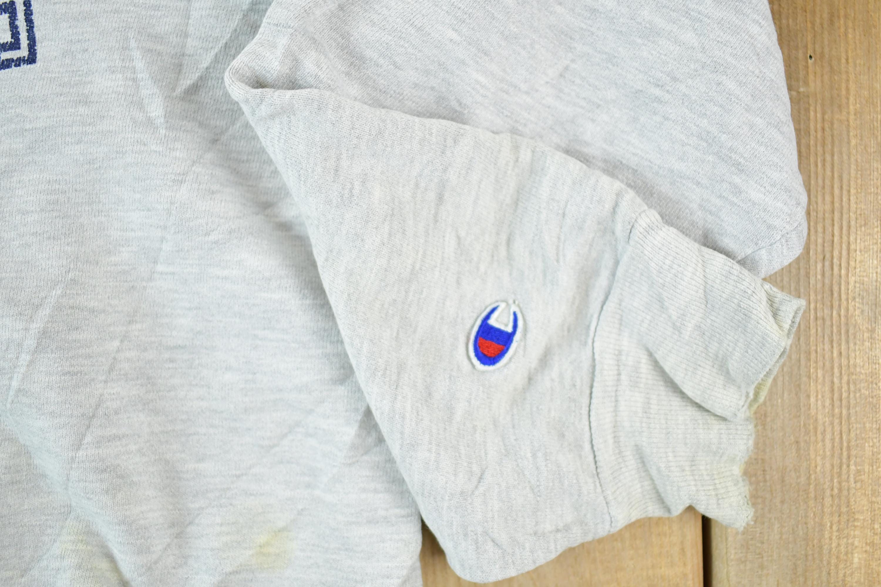 Vintage 1990s Champion Notre Dame University Collegiate Crew Neck