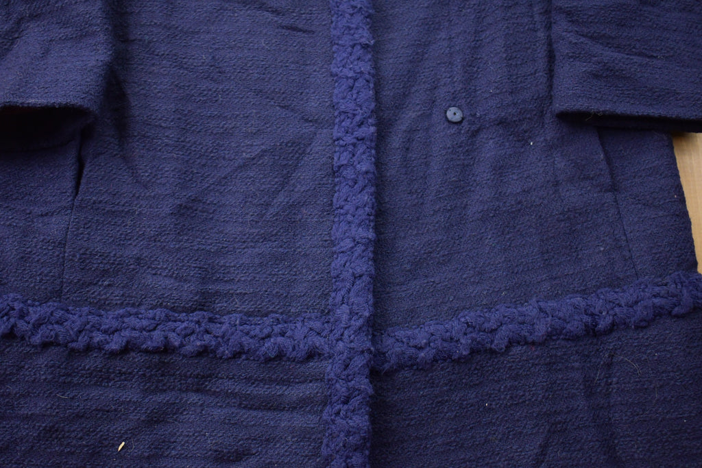 Vintage 1990s Wool Navy Jacket