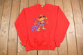 Vintage 1980s Party Animal Graphic Crewneck Sweatshirt