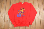 Vintage 1980s Party Animal Graphic Crewneck Sweatshirt