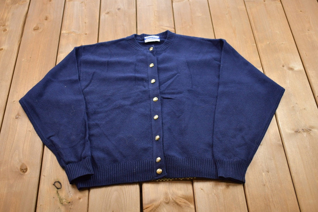 Vintage Pendleton Blank Button Up Sweater
