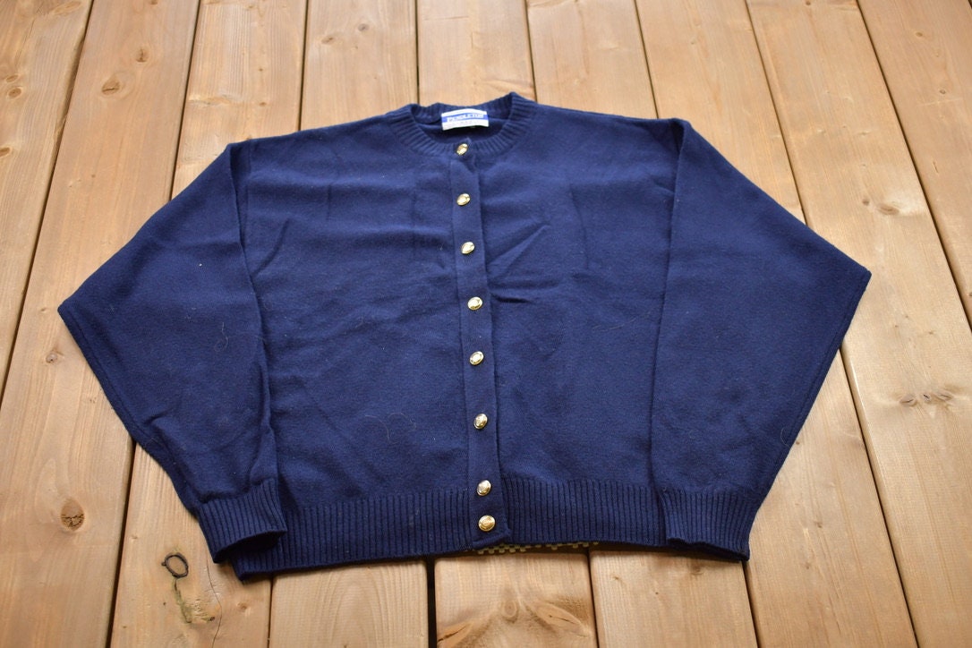 Vintage Pendleton Blank Button Up Sweater