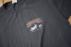 Vintage 1990s Iron Legends Smiths Falls Ontario Canada Single Stitch Biker Graphic T Shirt Made In Canada