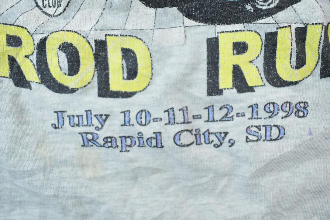 Vintage 1998 Black Hills Rod Run Souvenir T-Shirt