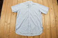 Vintage 1990s Turnbull London Striped Blue Button Up Shirt