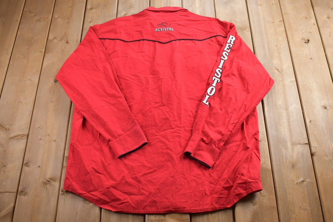 Vintage 1990s Western Button Up Shirt