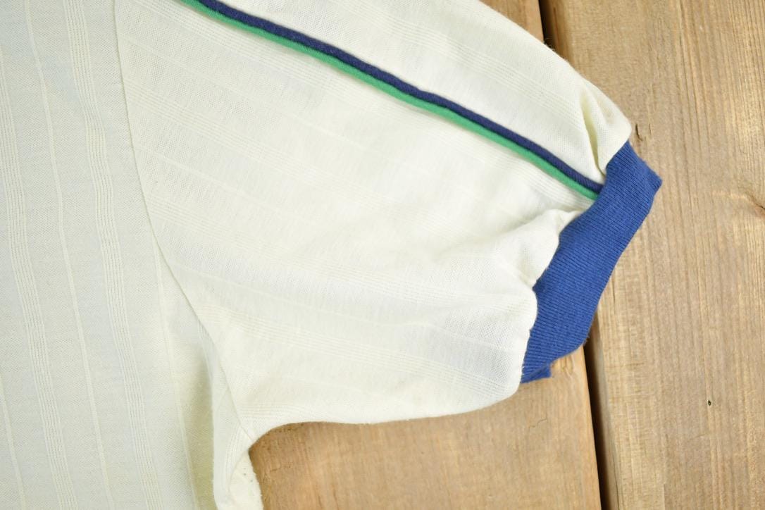 Vintage 1990s Jantzen Button Up Polo Style Shirt