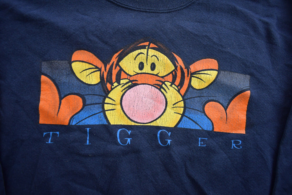 Vintage 1990s Tigger Disney Crewneck Made In USA