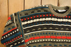 Vintage 1990s Kalaroo Australia 3D Cable Knit Sweater
