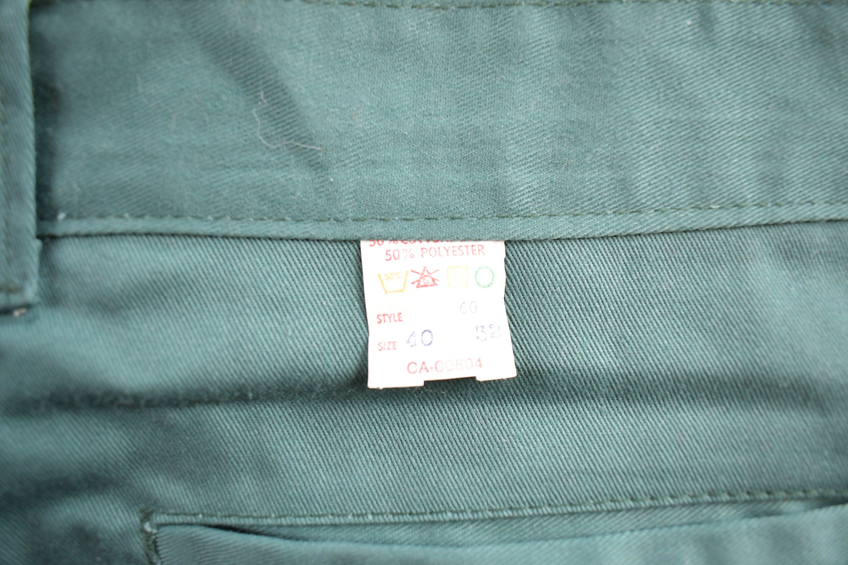 Vintage 1990s Green Dress Slacks