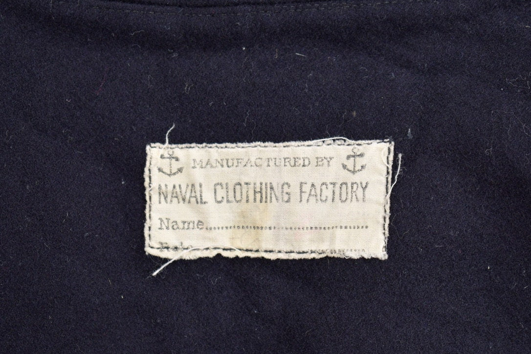 Vintage 1940s WWll Naval Wool Sweater