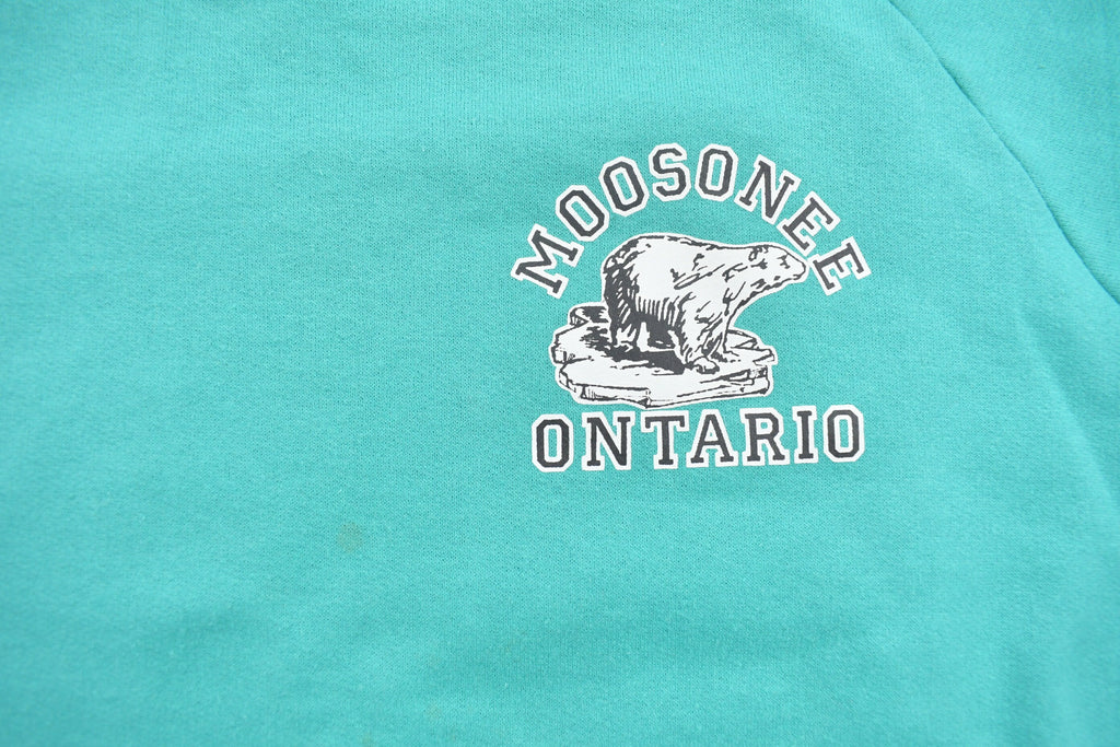 Vintage 1980s Penman's Moosonee Ontario Raglan Crewneck Sweatshirt