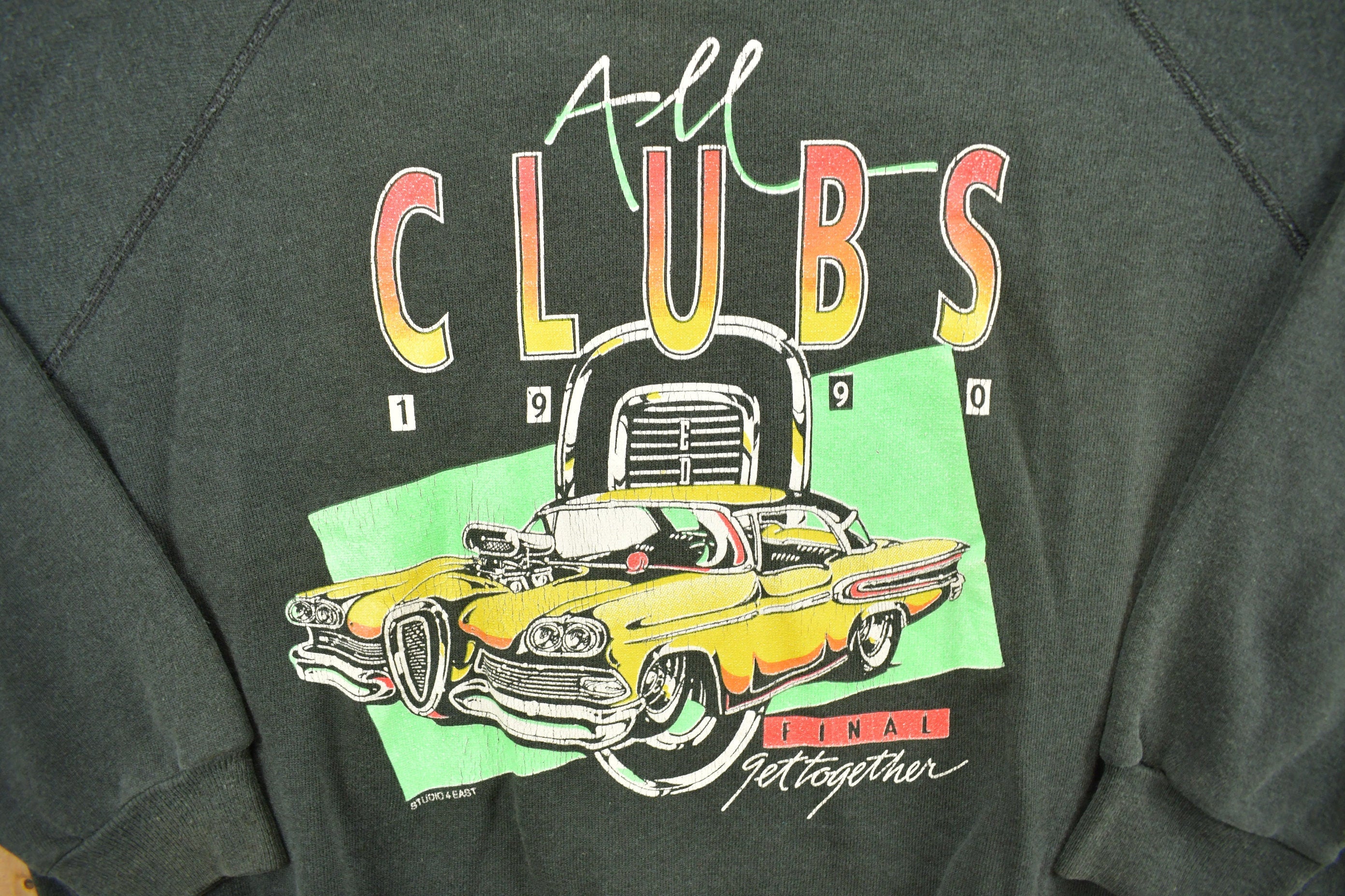 Vintage 1990 All Clubs Final Pullover Crewneck