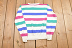 Vintage Knitted Striped Sweater