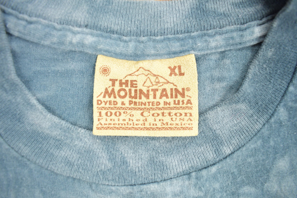 Vintage 1998 Railroad Scene Graphic T-Shirt