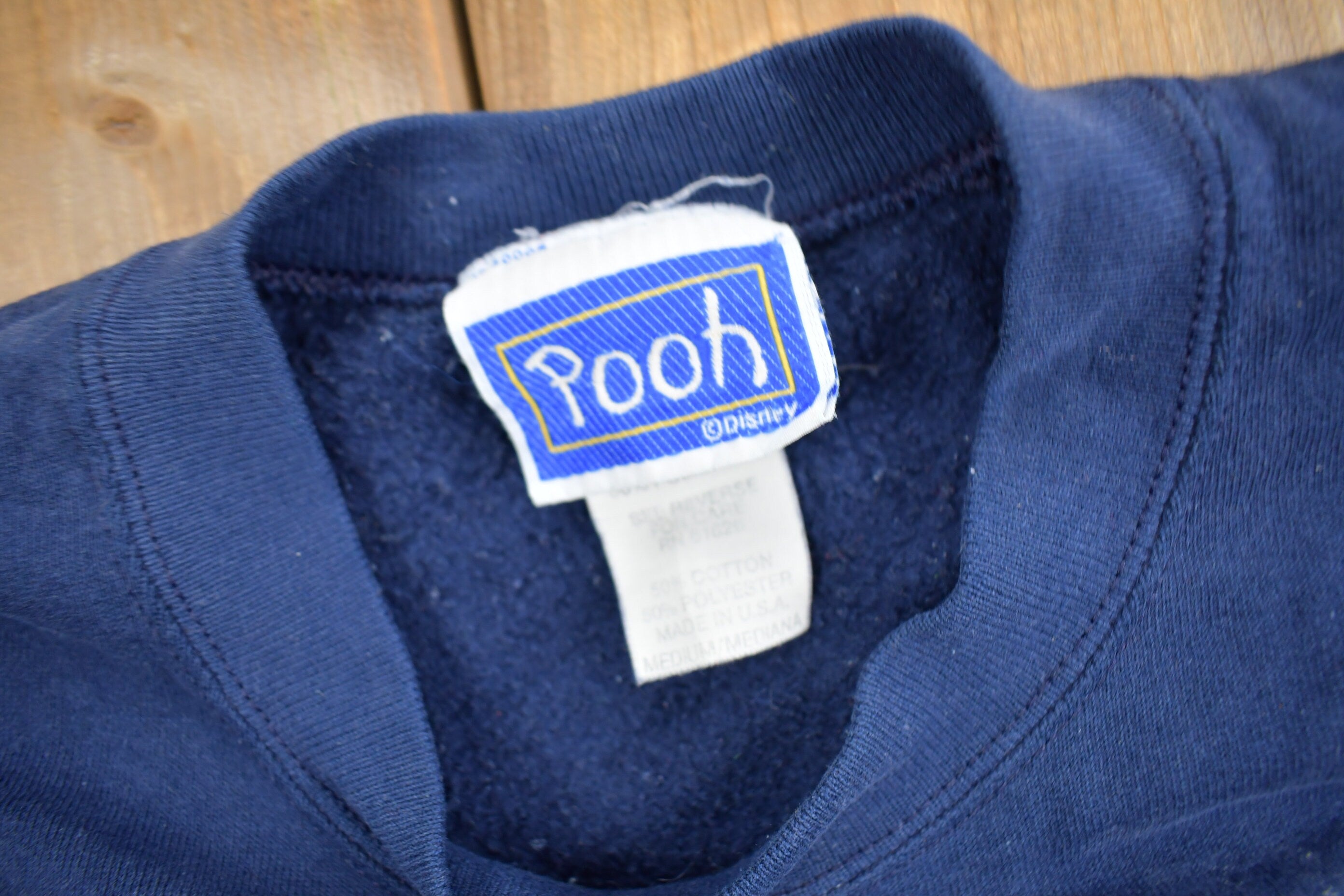 Vintage 1990s Tigger Winnie The Pooh Disney Crewneck  Vintage Sweatshirt  Made In USA  Vintage Disney Sweater