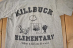 Vintage 1990s KillBuck Elementary Where A Kid Can Be A Kid Single Stitch Graphic Baby T Shirt Made In USA