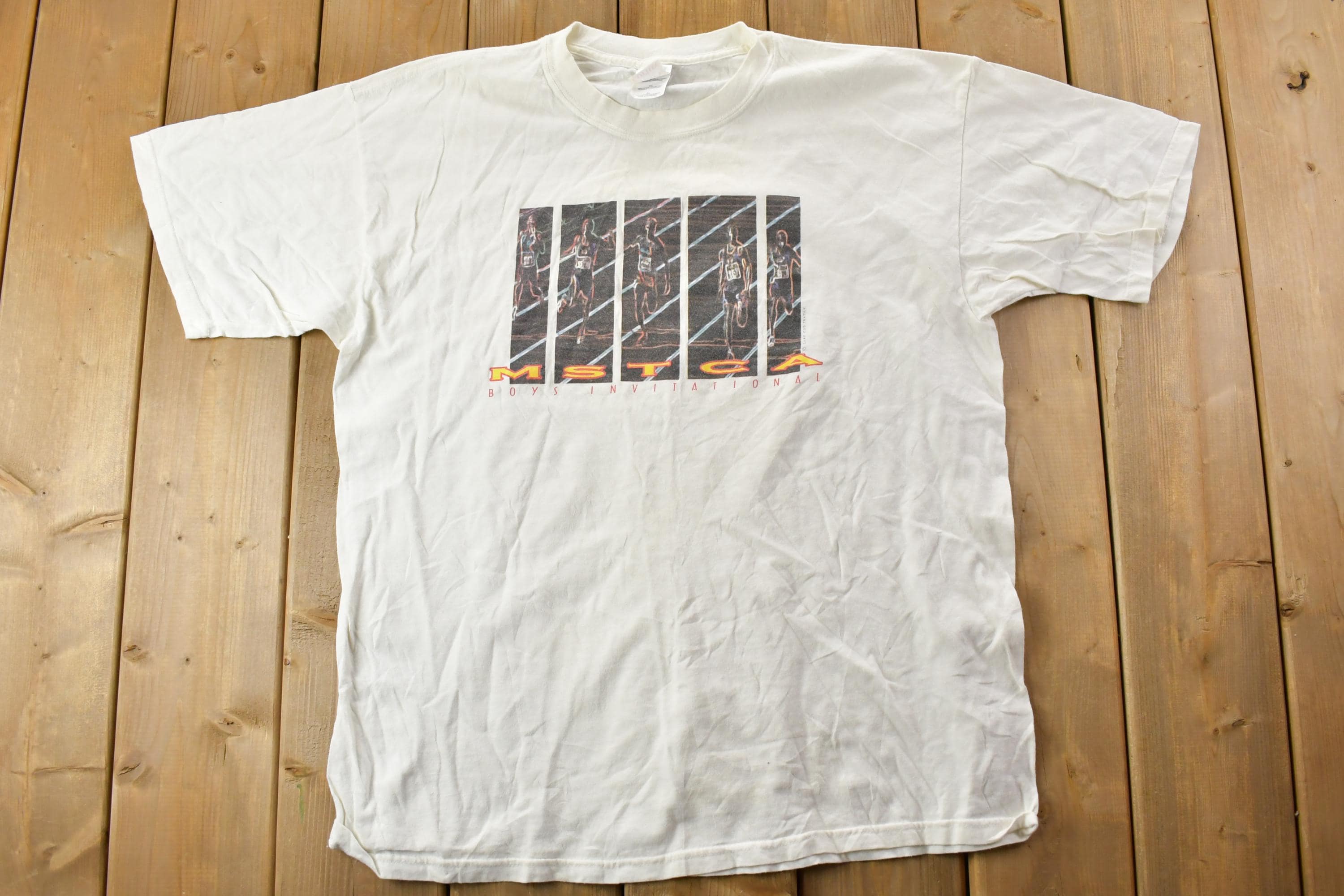 Vintage 1990s MSTCA University Collegiate T-Shirt