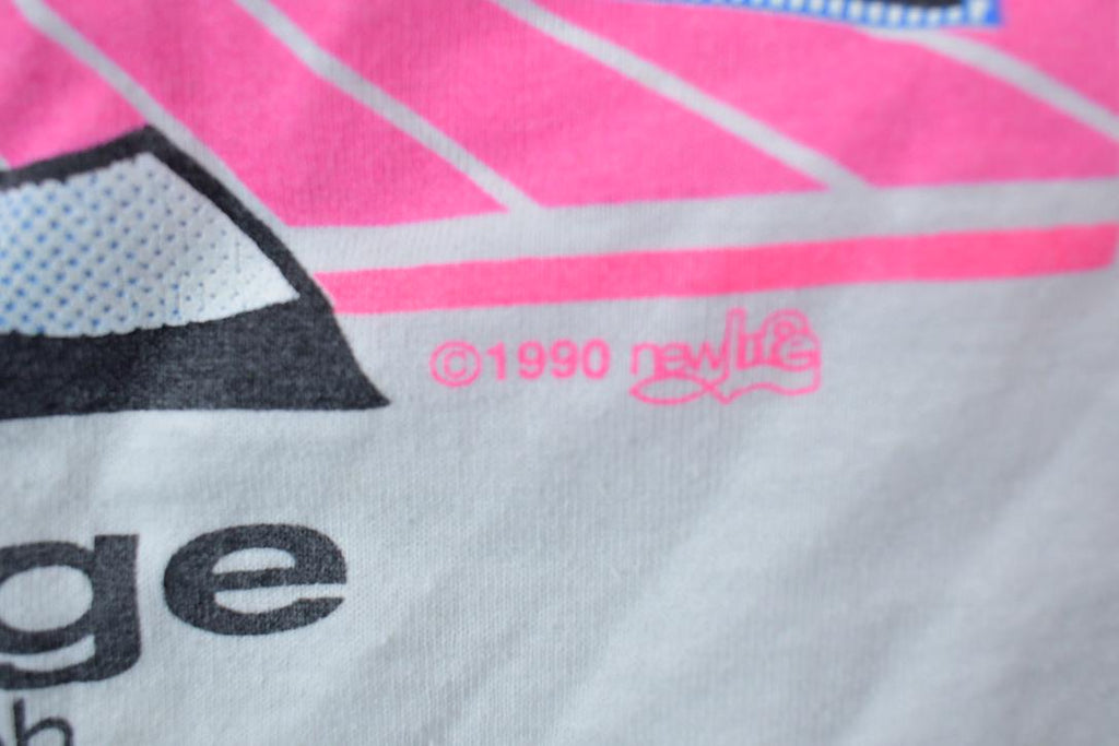 Vintage 1990s Jesus Is Our Hope Mill Village Souvenir T-Shirt  Streetwear  Made In USA  Vacation Tee  Travel T Shirt