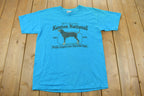 Vintage 2003 Kenton National Dog Field Trials Graphic T-Shirt Size Medium