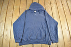 Vintage 2000s Nike Embroidered Mini Middle Swoosh Hoodie Men's XL