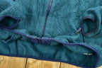 Vintage 1990s LL Bean Deep Pile Fleece Sweater Outdoorsman Full Zip