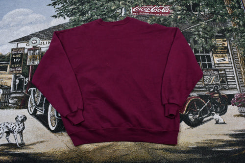 Vintage 1990s Boy Scouts Of America Embroidered Crewneck / Jerzees Super Sweats Sweatshirt / Made In USA / Pullover Sweatshirt / Streetwear