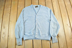 Vintage 1980s JC Penney Knit Cardigan Sweater Men's Large