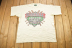 Vintage 1990s American Eagle American Baseball Theme Graphic T Shirt