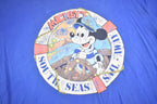Vintage 1980s Mickey's South Seas Sail Away Disney T Shirt