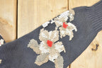 Vintage 1990s Jones New York Floral Knit Crewneck Sweater
