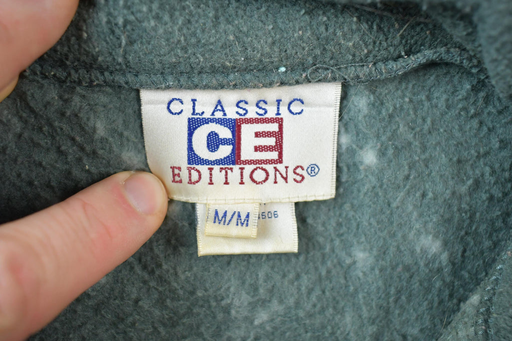 Vintage 1990s Polar Bear All Over Print Fleece Sweater