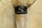 Vintage 1970s Saga Fox Arctic Fox Fur Coat Adult Medium