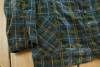Vintage 1940s Bonnington Tartan Plaid Smoking Jacket Mens M