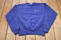 Vintage 1990s Champion Embroidered Logo Sweatshirt