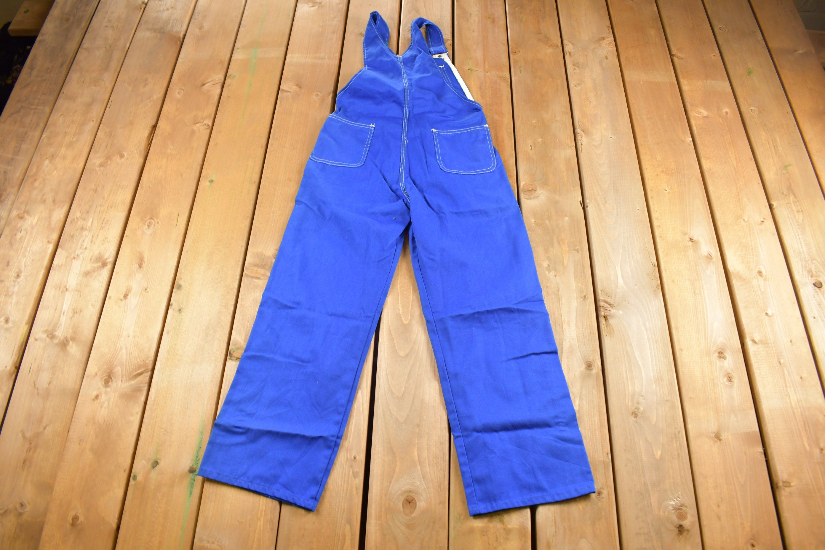 Vintage 1970s Liberty USA Denim Overalls Size 28 x 25