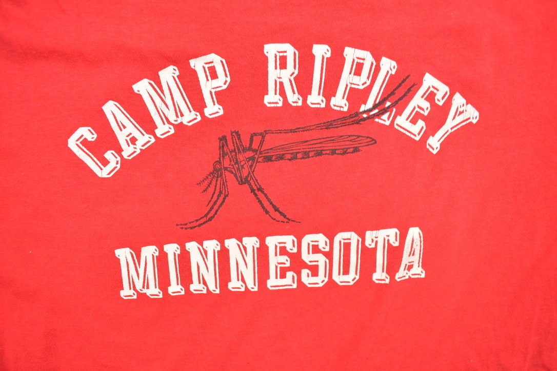 Vintage 1990s Camp Ripley Minnesota Souvenir T Shirt
